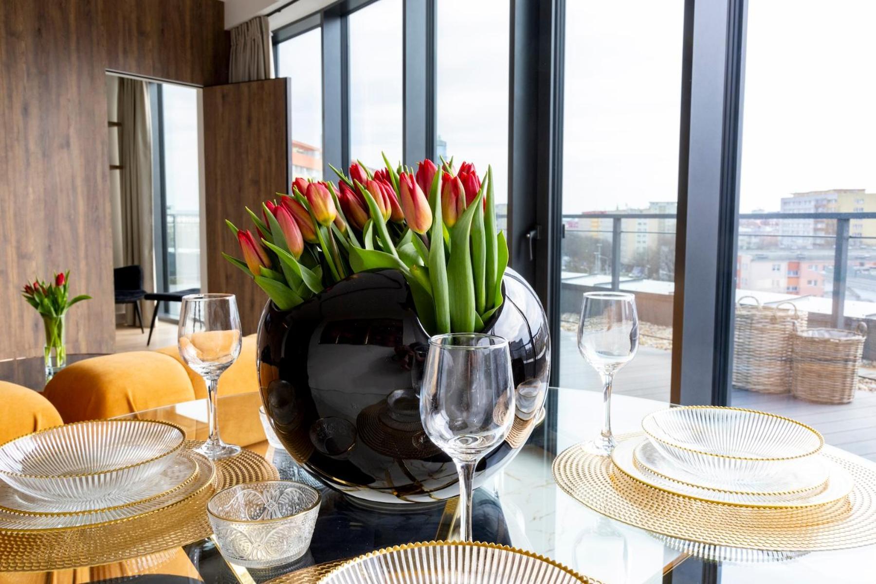 Kaleo Apartments - Hanza Tower Щецин Екстер'єр фото