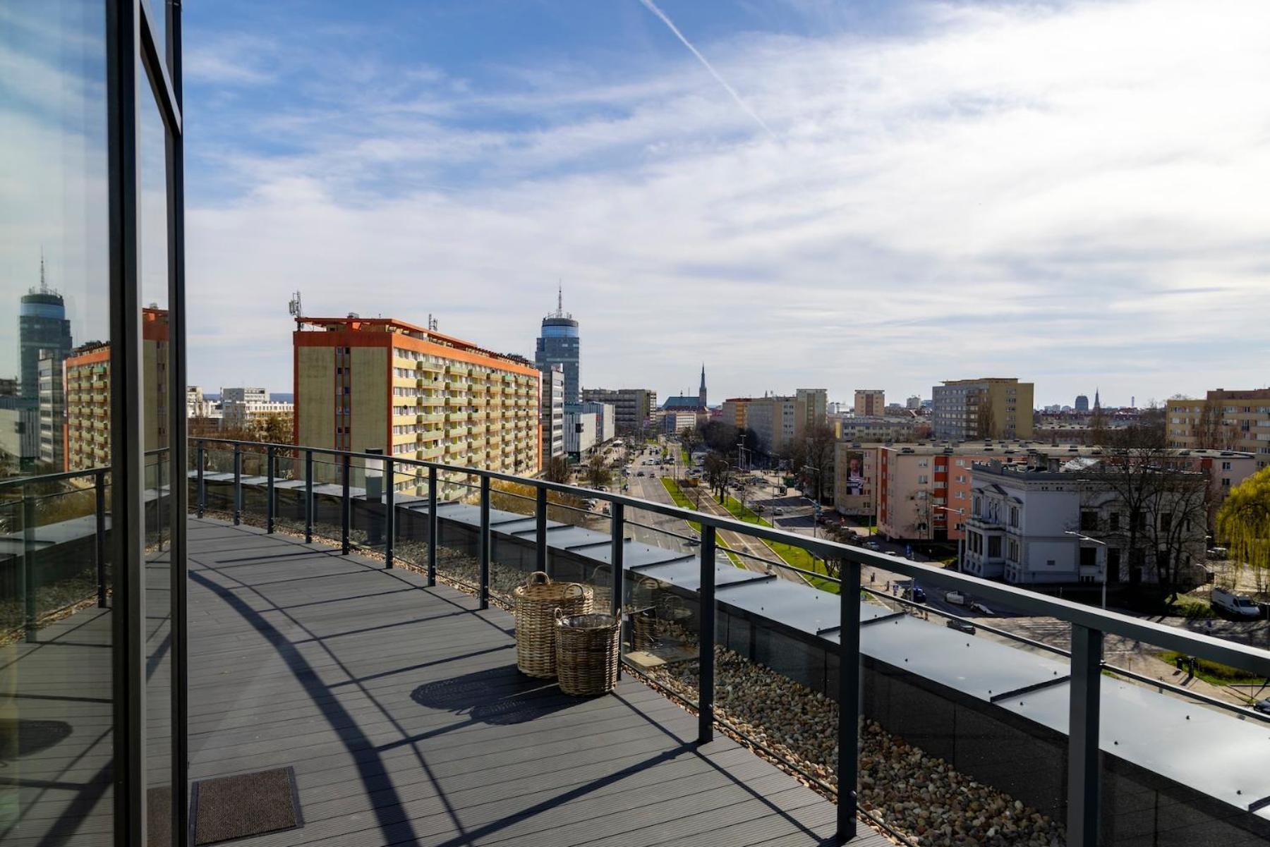 Kaleo Apartments - Hanza Tower Щецин Екстер'єр фото
