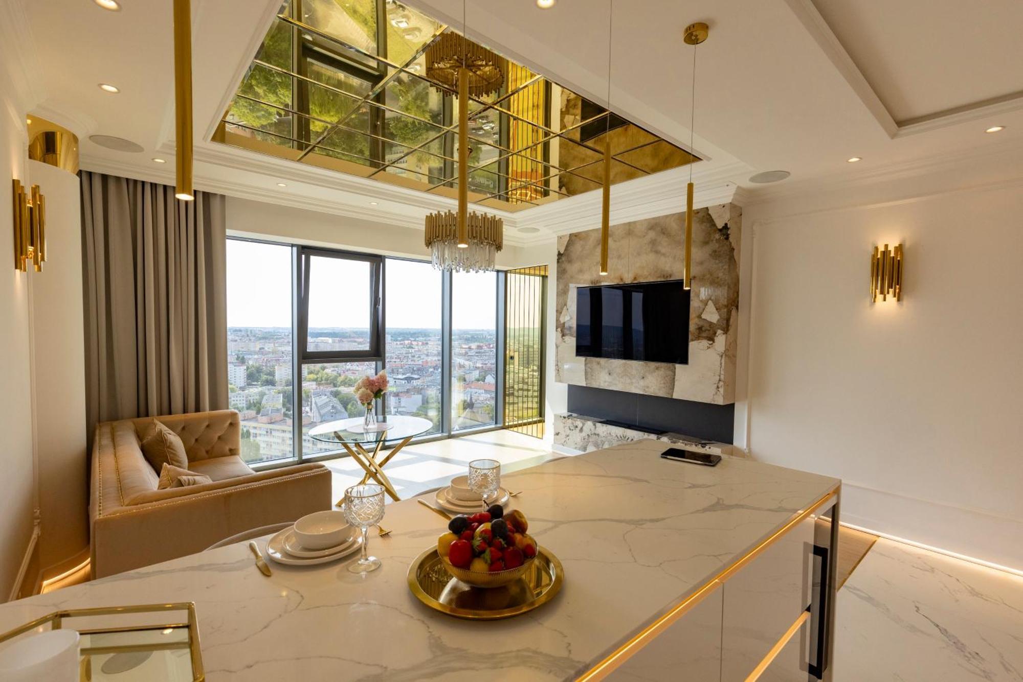 Kaleo Apartments - Hanza Tower Щецин Екстер'єр фото